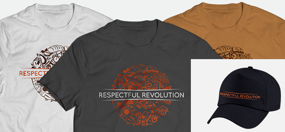 Revolutionary level membership T-shirt and hat